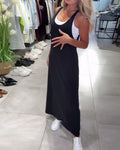 Slimming Suspender Casual Dress