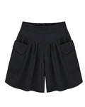 Loose High-Waisted Slimming Shorts