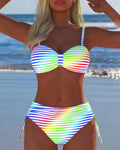Sexy Vacation Split Bikini