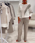 Crew Neck Comfortable Casual Sweater