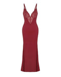 Strappy Lace Maxi Dress