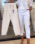Casual Stretch Straight Pants