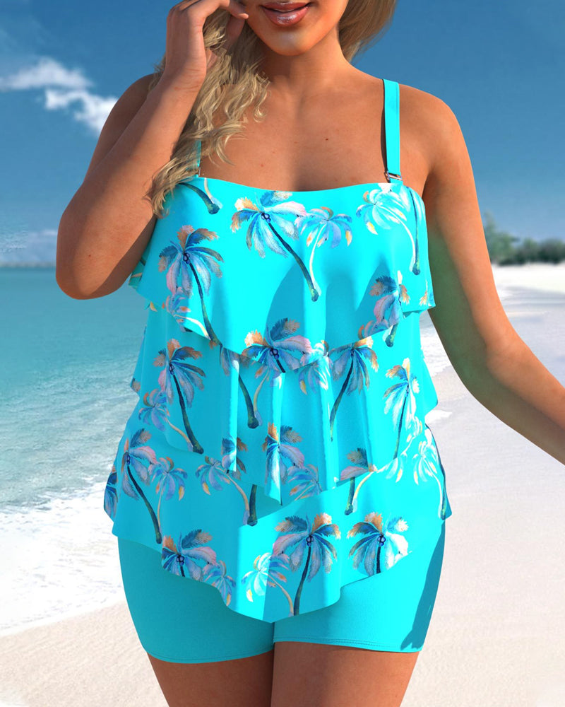 Skirt swimsuit two piece bikini