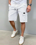 Cargo Pocket Casual Drawstring Shorts