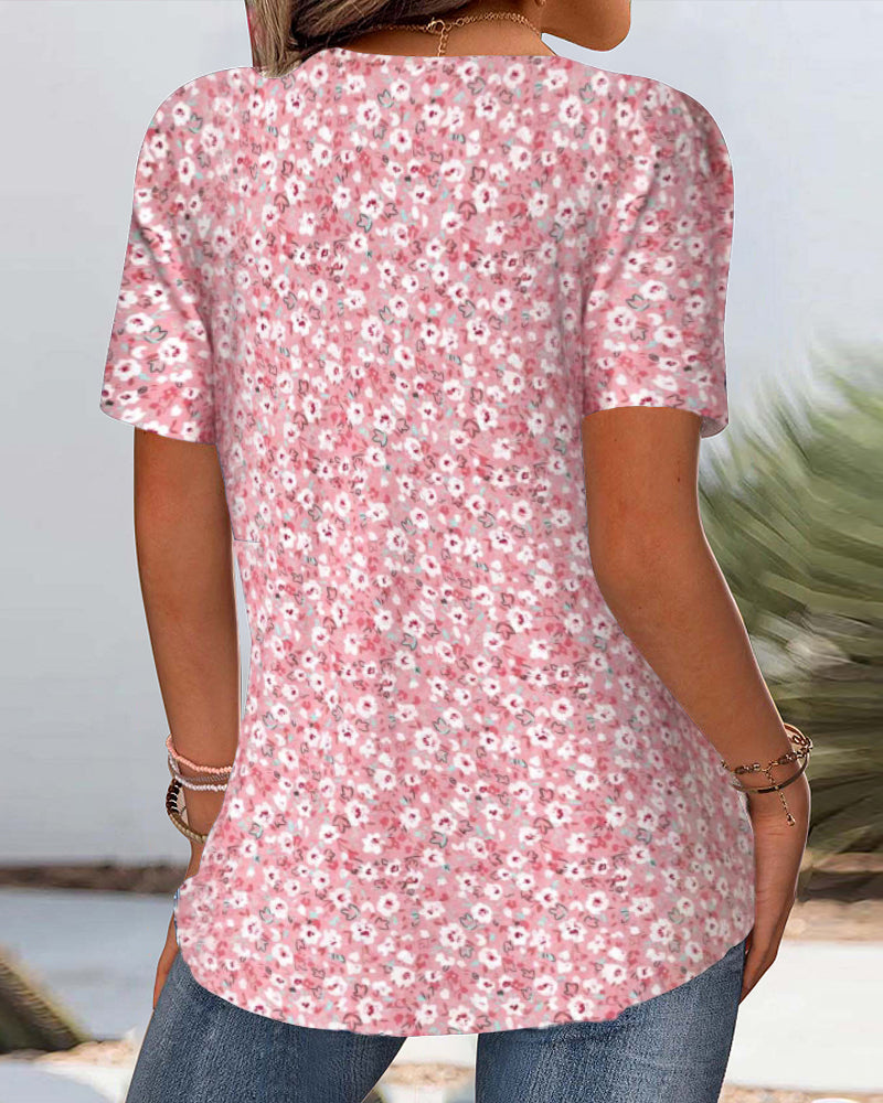 Printed Casual Comfort T-Shirt