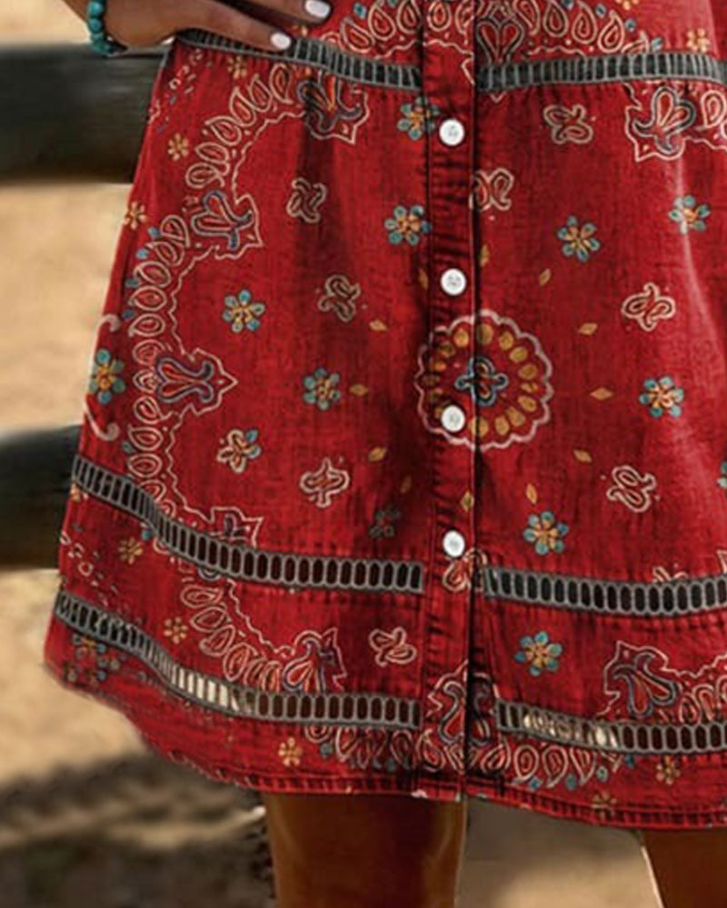 Casual Floral Dress