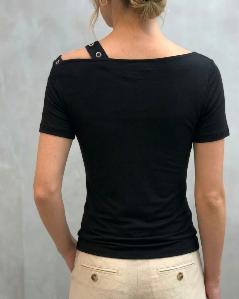 V-Neck Fashion Slim Fit T-Shirt