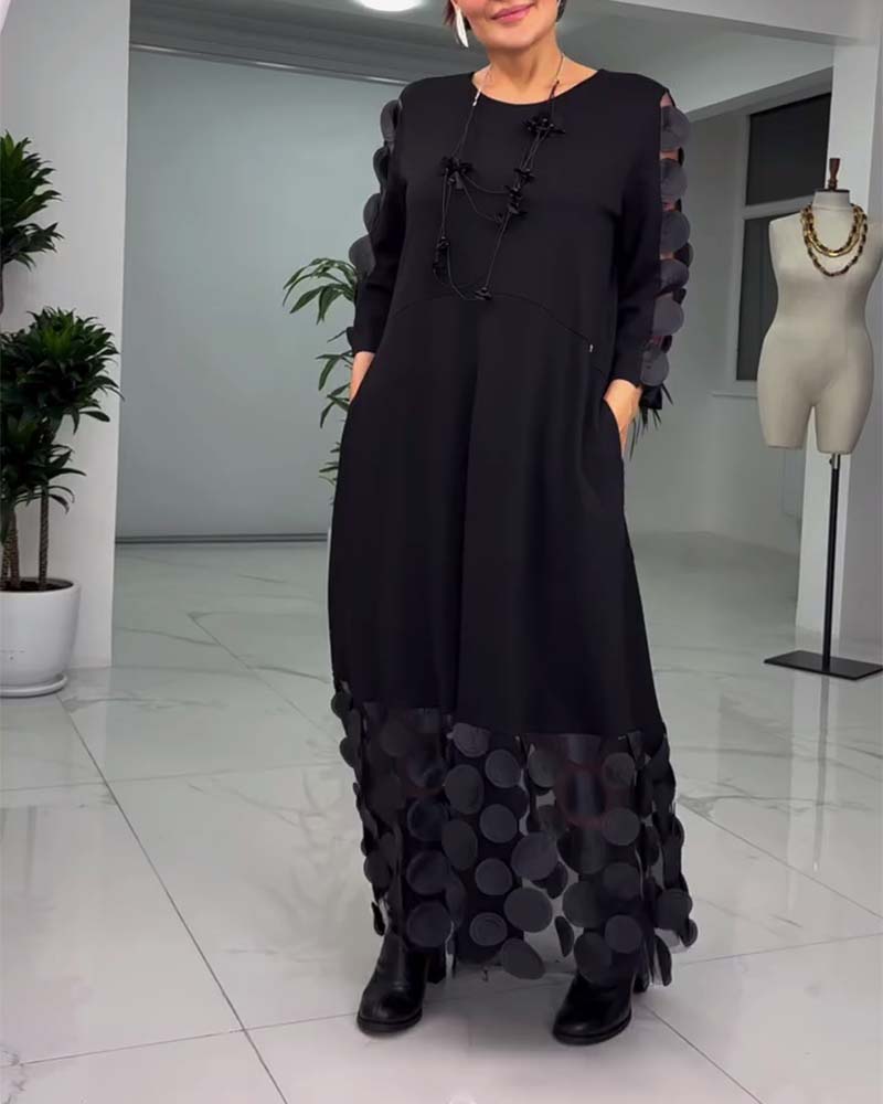 3D Embroidery Fashion Dress