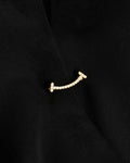 Cute smiley face brooch