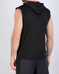 Sleeveless Hooded Sports Tank Top