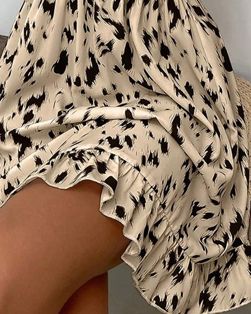 Print Cami Vacation Dress