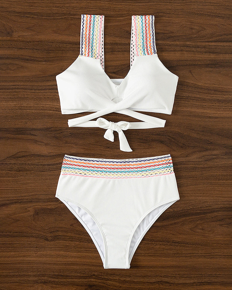 Women's sexy strappy bikini