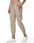 Solid Color Jogger Work Pants