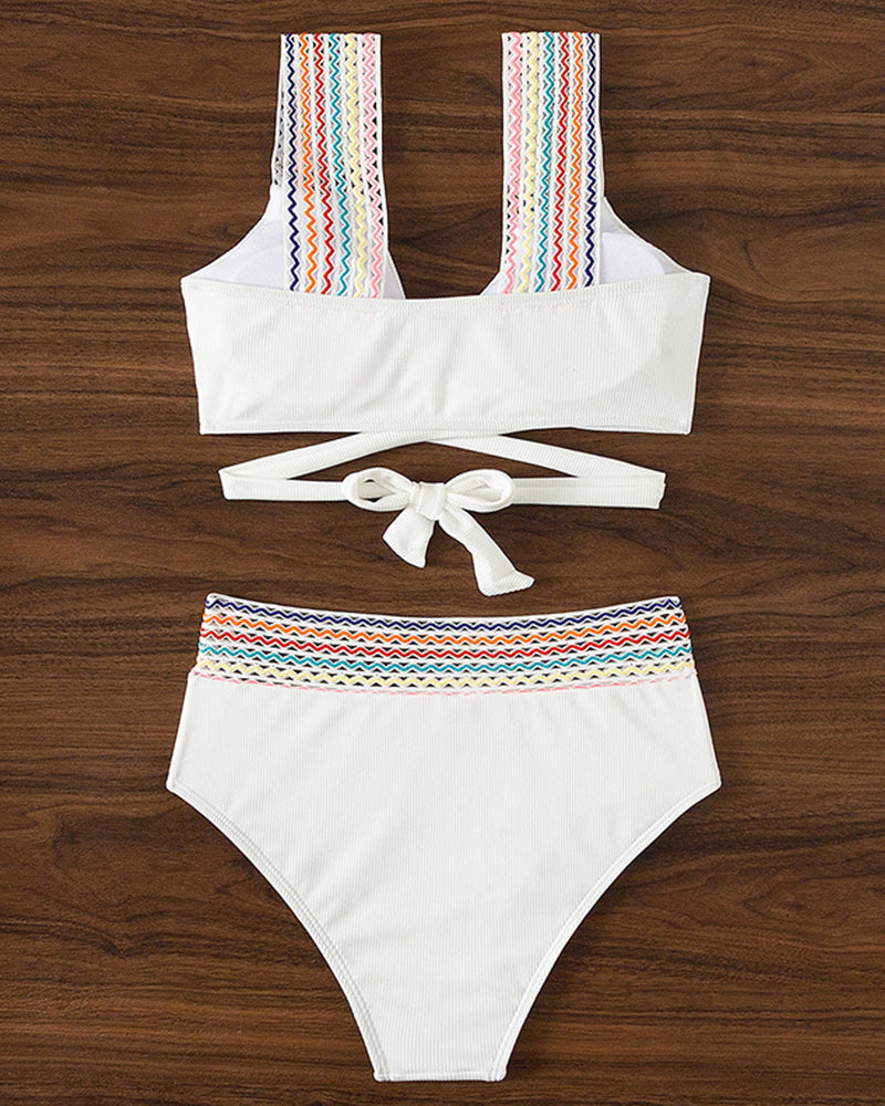 Women's sexy strappy bikini
