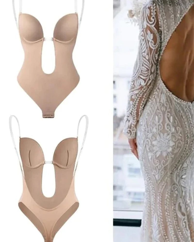 Backless body shapers bra