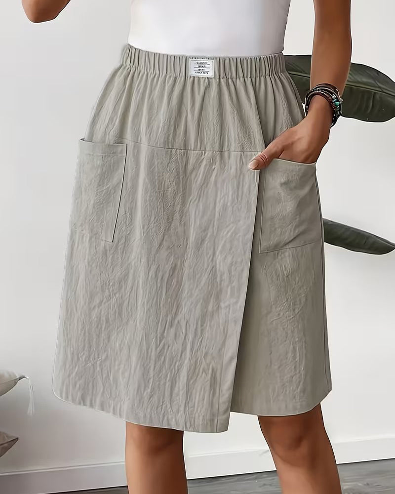 100% Cotton Casual Pocket Design Shorts