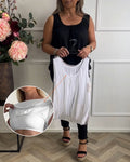 Bulit In Bra U-neck Casual Tank Top