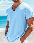 Men's Solid Short Sleeve T-Shirt