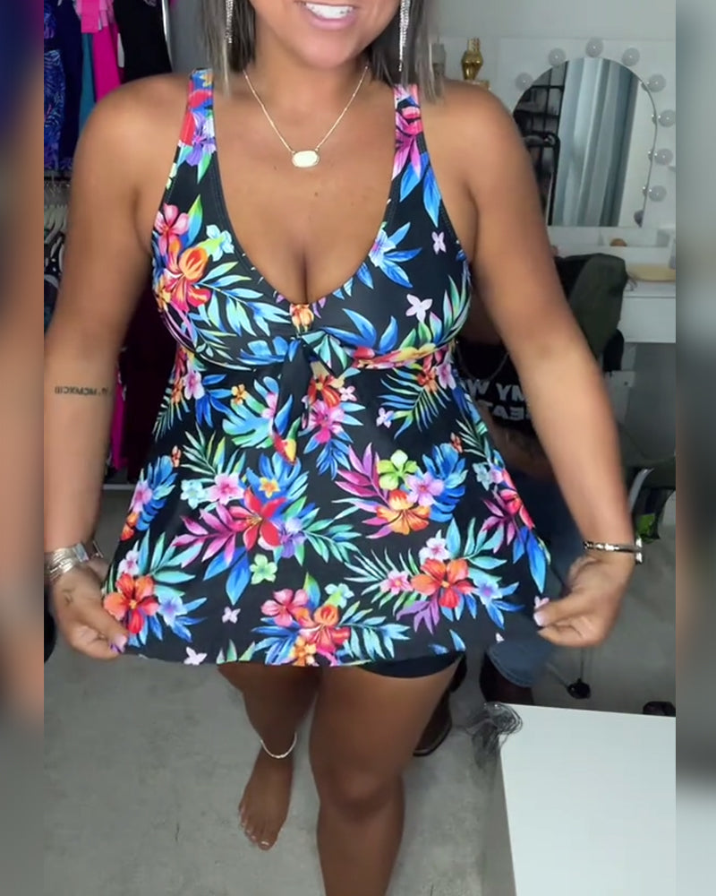 Fashion Print Sexy Swimsuit
