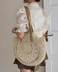 Handwoven Straw Bag