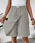 100% Cotton Casual Pocket Design Shorts