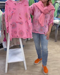 Long-Sleeved Printed T-Shirt