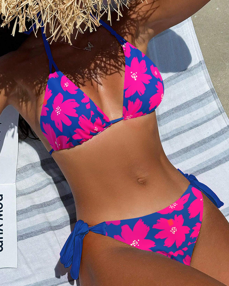 Two-Piece Floral Print Bikini