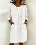 Textured Shift Dress