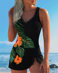 Floral Print Tankini