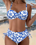Sexy Floral Bikini Swimsuit