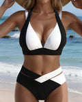 Contrast Color Bikini